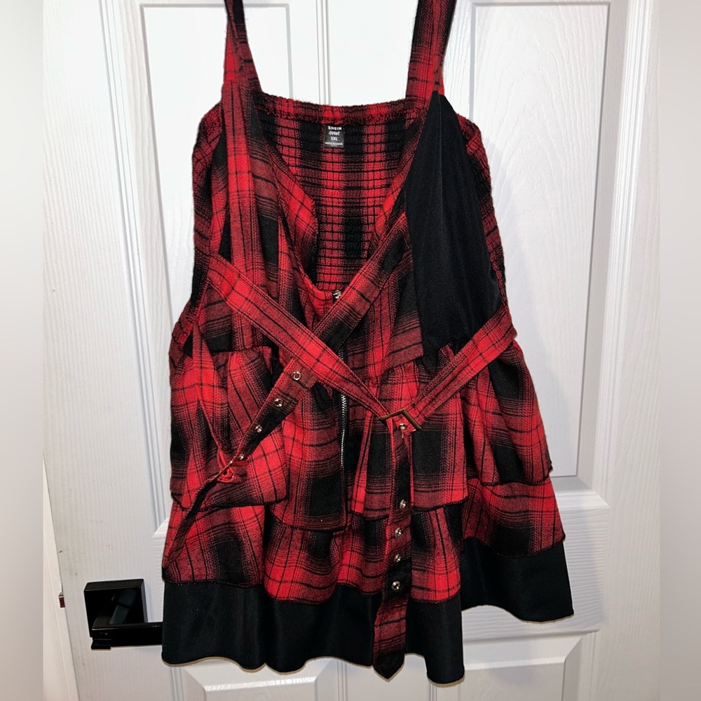 Punk Plaid Jumper